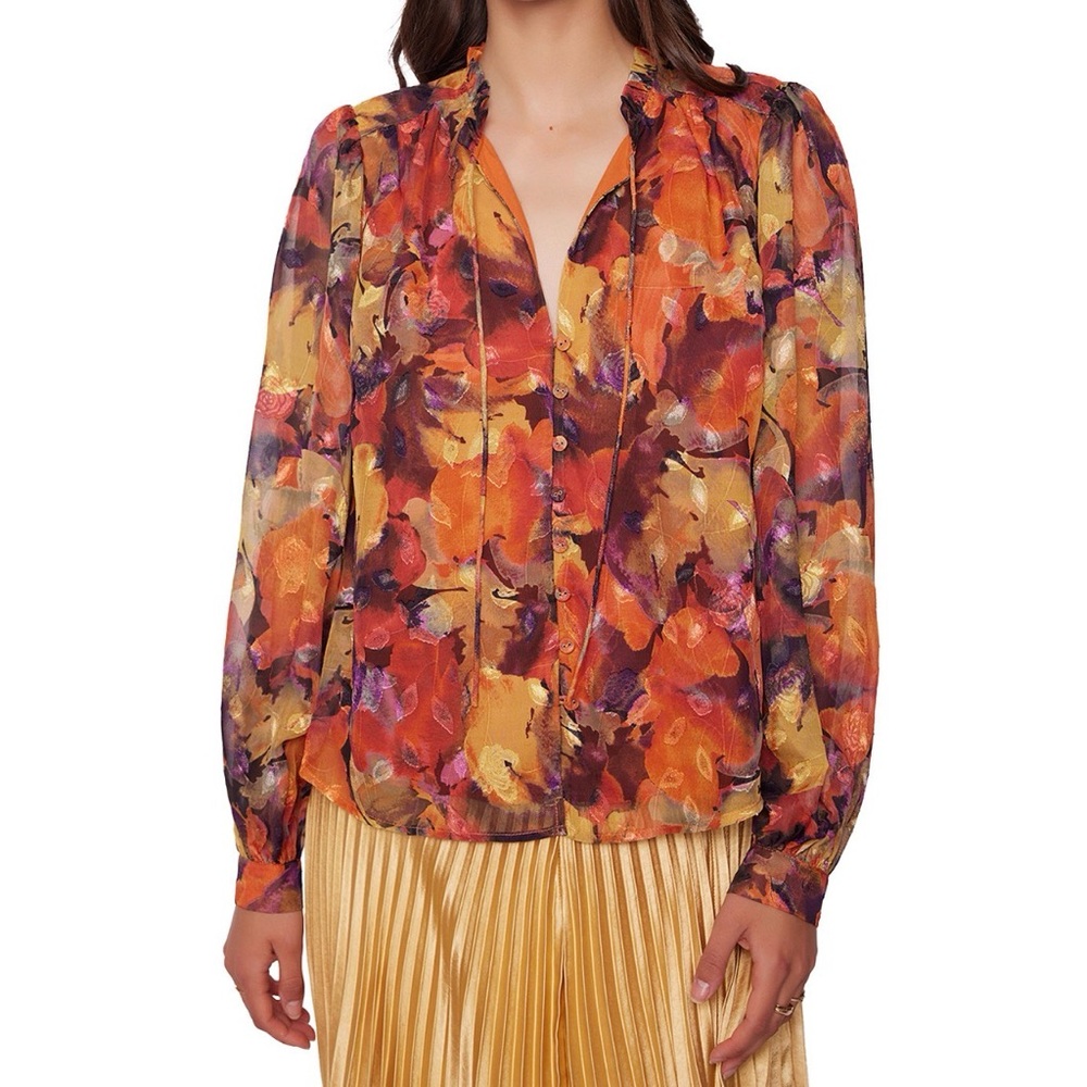 NWT Lost Wander Surreal Blouse